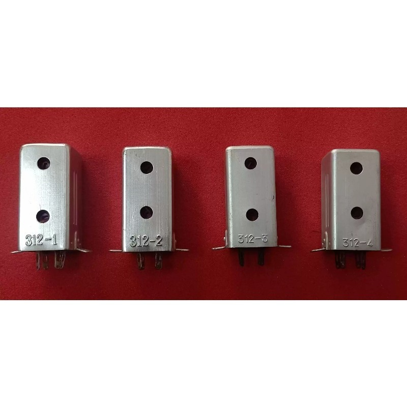 Vintage Radio Repair - 312-3 312-4 หม้อแปลงความถี่กลางสำหรับเปลี่ยน คอยล์ IF สำหรับซ่อมวิทยุหลอดแบบคลาสสิกวินเทจ