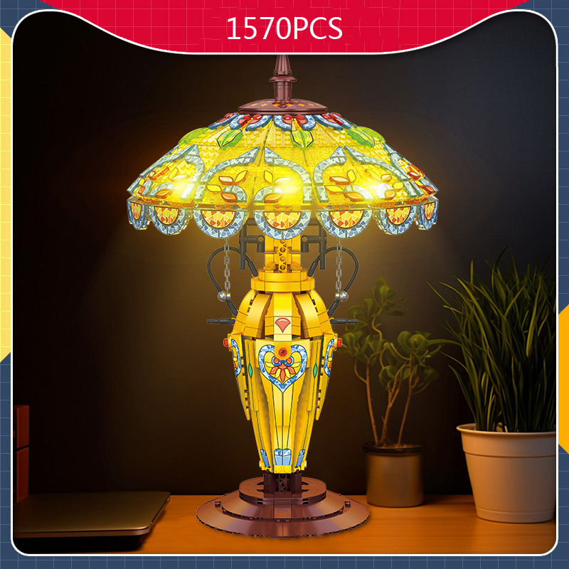 Collectible Vintage Lamps - Idea Moc Building Block ชุดก่อสร้างรุ่น Retro