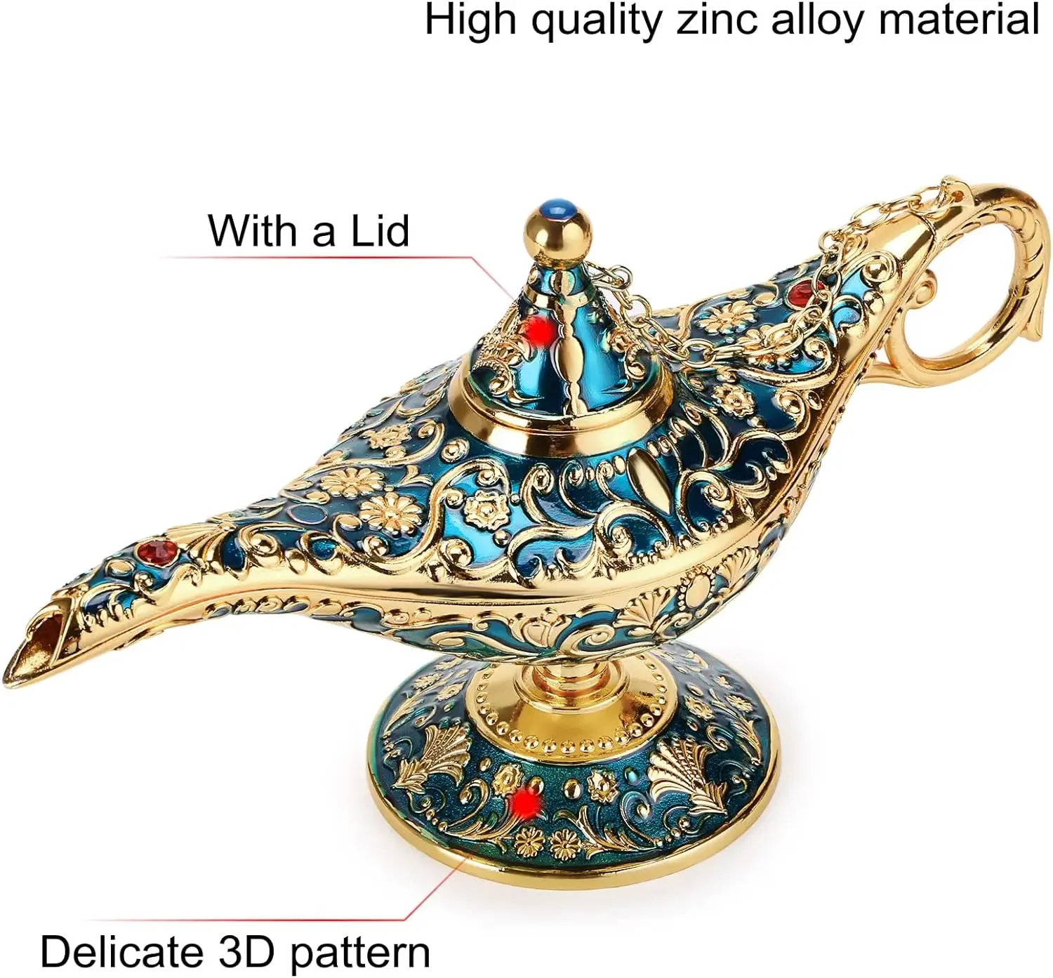 Collectible Vintage Lamps - โคมไฟวิเศษอะลาดินสไตล์วินเทจ สำหรับตกแต่งบ้าน งานแต่งงาน ของสะสมหายาก ของตกแต่งสไตล์อาหรับ ของขวัญ