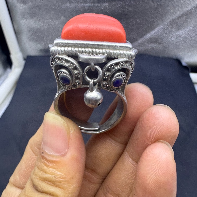 แหวนเงินโบราณชิงส์ปรับขนาดได้  - Vintage Collectible Bells บทวิจารณ์และราคา