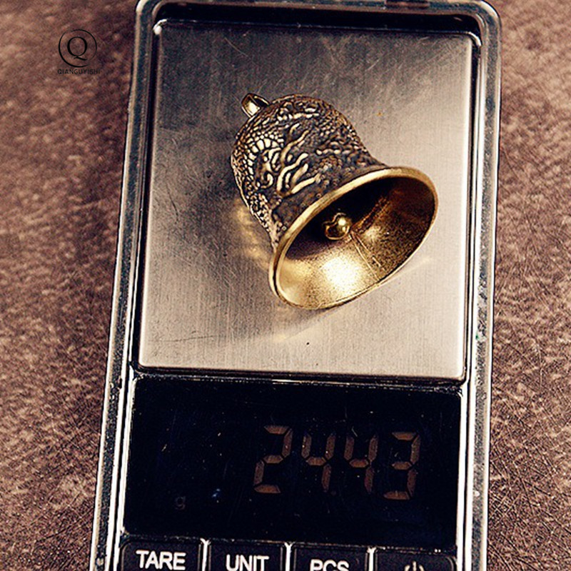 Vintage Brass Bell แกะสลักมังก - Vintage Collectible Bells บทวิจารณ์และราคา