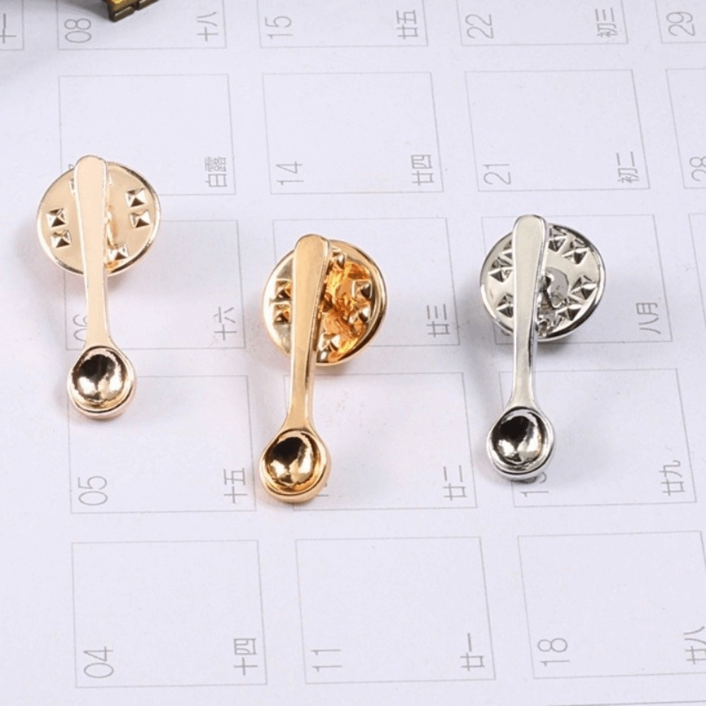 เข็มกลัดรูปช้อนดีไซน์น่ารัก ขน - Vintage Collectible Spoons บทวิจารณ์และราคา