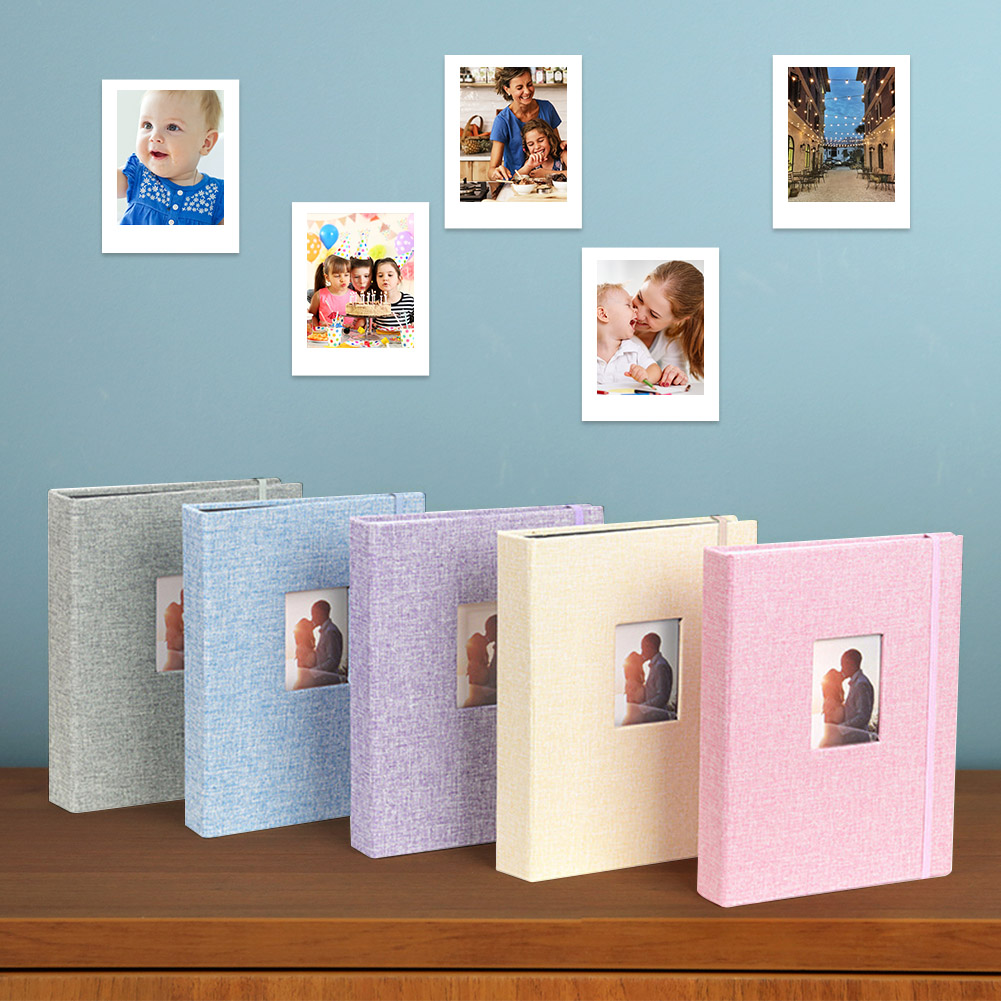 3 นิ้ว 208 กระเป๋าสําหรับ Fuji - Polaroid Photo Album บทวิจารณ์และราคา