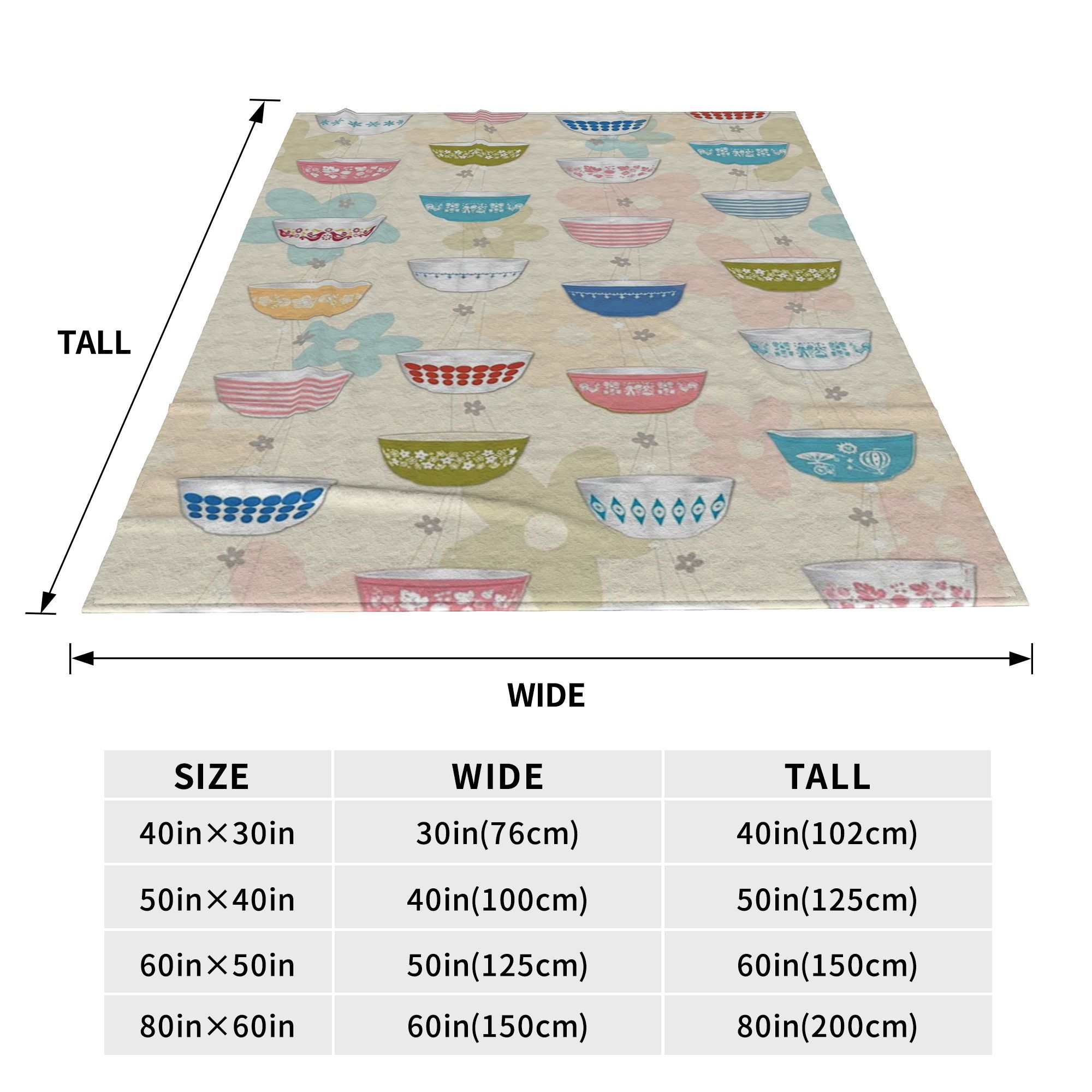 วินเทจไพเร็กซ์ชามคอลเลกชันผ้าห - Vintage Collectible Pyrex บทวิจารณ์และราคา