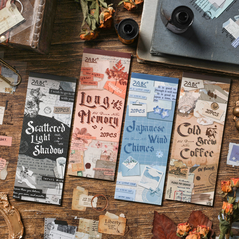 20 ชิ้น/ล็อต สมุดสติกเกอร์ไดคั - Vintage Collectible Books บทวิจารณ์และราคา