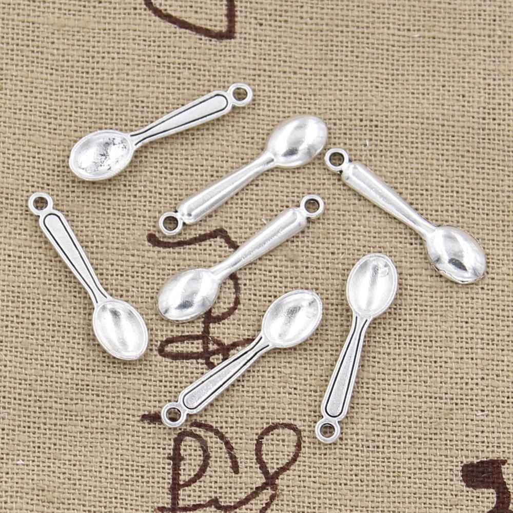 30Pcs Charmsห้องครัวทำอาหารช้อ - Vintage Collectible Spoons บทวิจารณ์และราคา