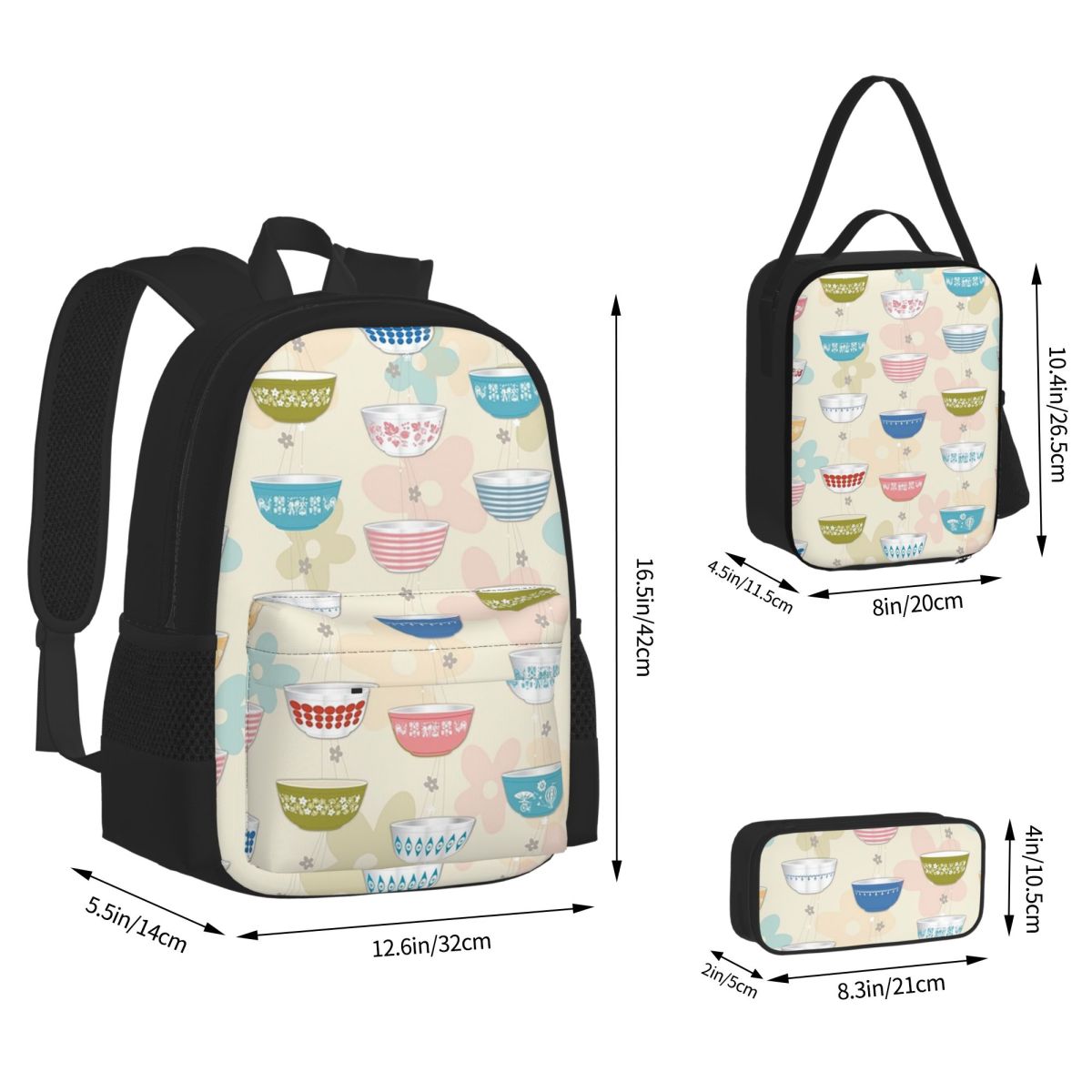 กระเป๋าเป้สะพายหลังคอลเลคชั่นว - Vintage Collectible Pyrex บทวิจารณ์และราคา