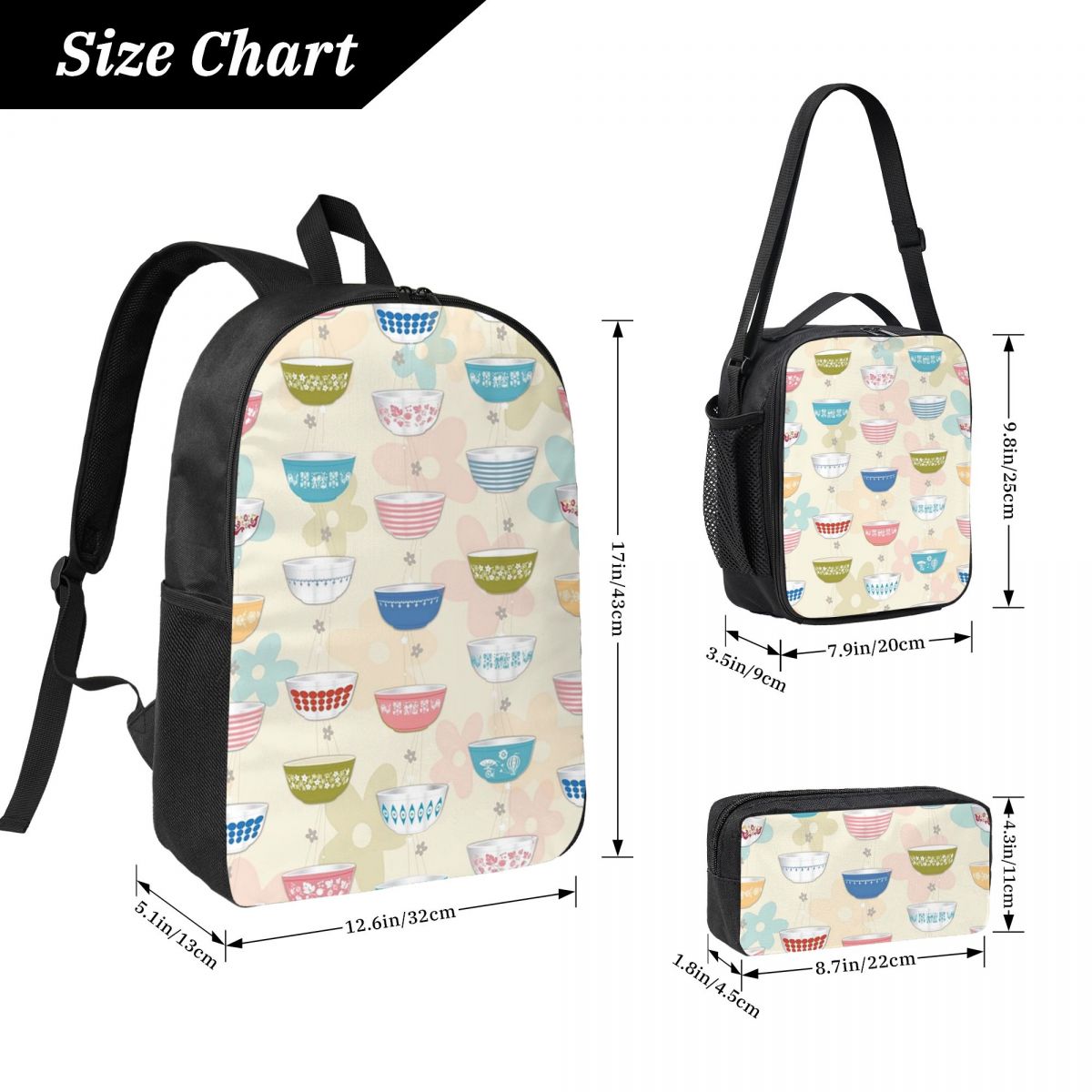 กระเป๋าเป้สะพายหลังคอลเลคชั่นว - Vintage Collectible Pyrex บทวิจารณ์และราคา