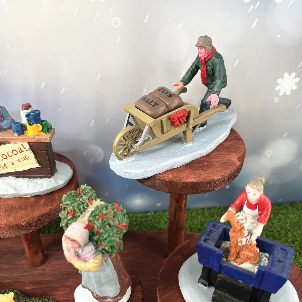 ชุดตุ๊กตาหมู่บ้านคริสต์มาสวินเ - Vintage Collectible Market บทวิจารณ์และราคา