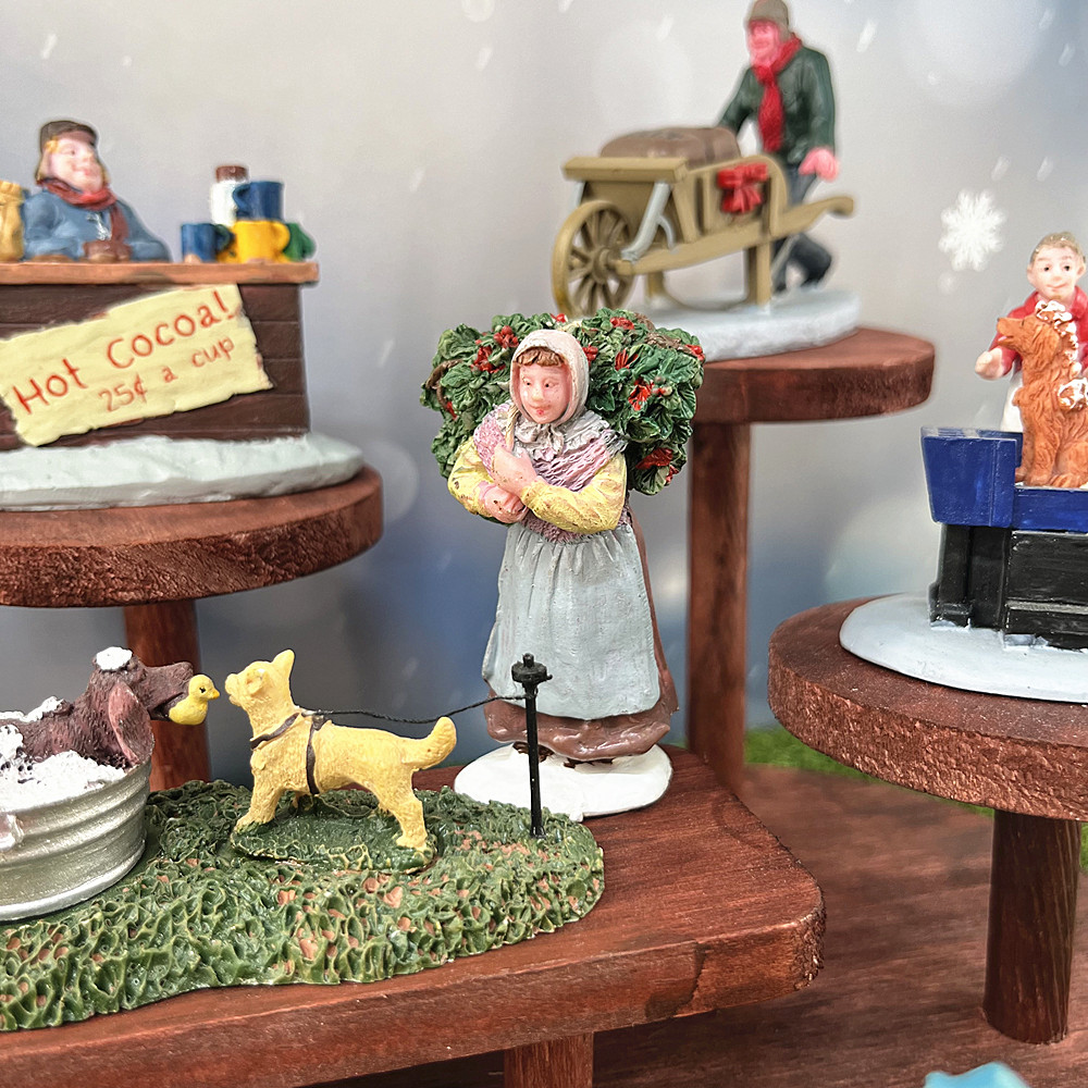 ชุดตุ๊กตาหมู่บ้านคริสต์มาสวินเ - Vintage Collectible Market บทวิจารณ์และราคา