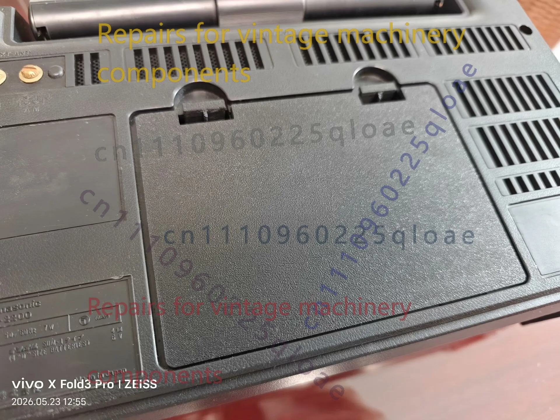 1 ชิ้นฝาปิดแบตเตอรี่สำหรับพานา - Vintage Radio Repair บทวิจารณ์และราคา