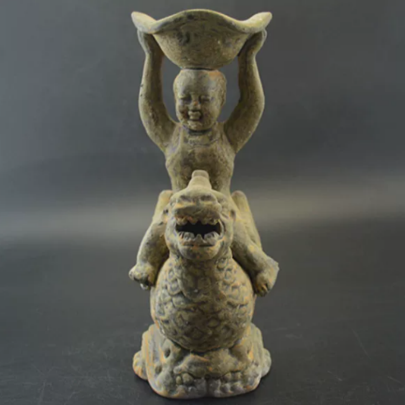 ฐานโคมไฟน้ำมันยี่ห้อ Yue Kiln  - Collectible Vintage Lamps บทวิจารณ์และราคา
