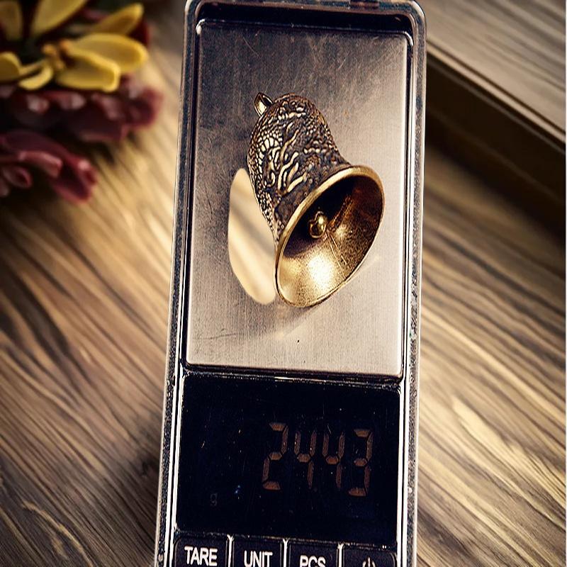 Vintage Brass Bell แกะสลักมังก - Vintage Collectible Bells บทวิจารณ์และราคา