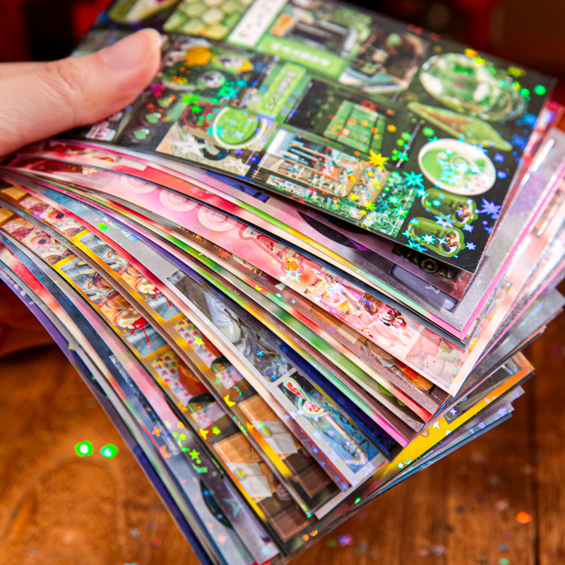 30 แผ่น สมุดสติกเกอร์ลายดาววิน - Vintage Collectible Books บทวิจารณ์และราคา