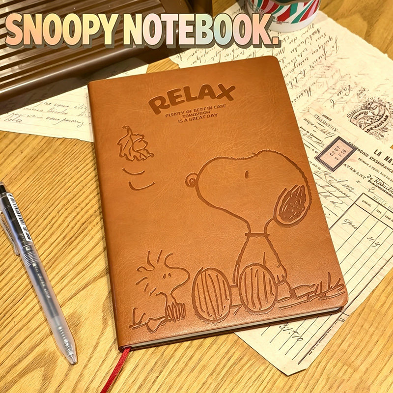 สมุดโน้ตหนังลายสนูปปี้วินเทจ A - Vintage Collectible Books บทวิจารณ์และราคา