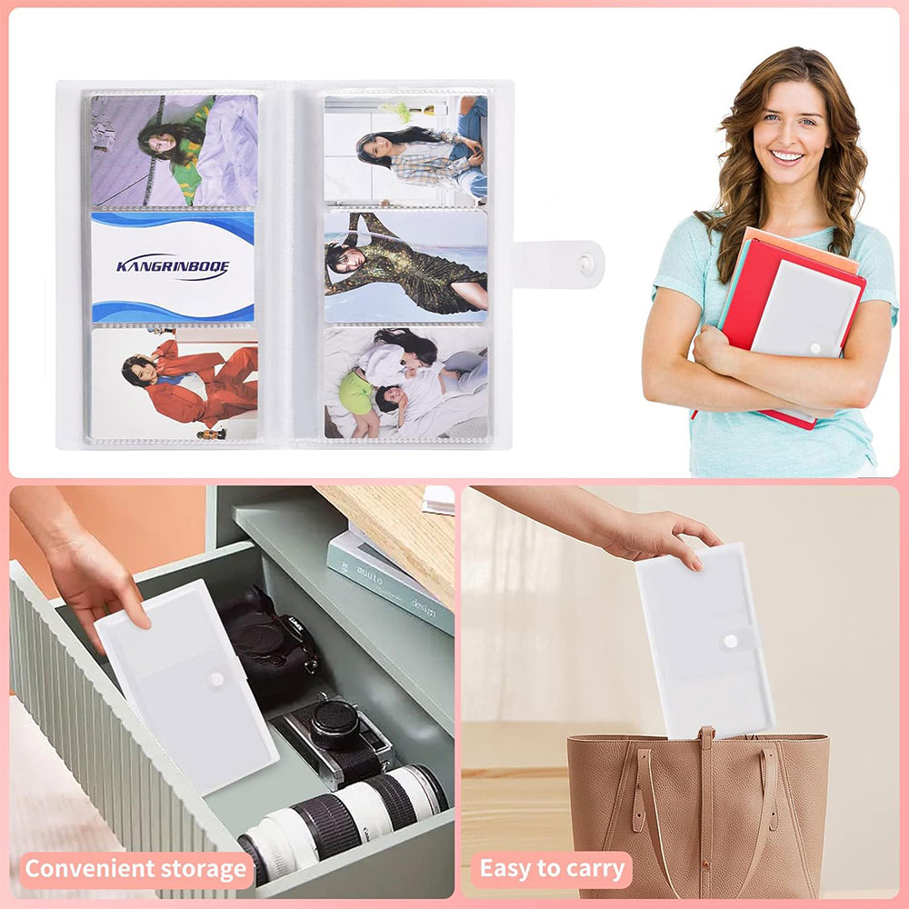 Kpop อัลบั้มภาพโปร่งใส MINI อั - Polaroid Photo Album บทวิจารณ์และราคา