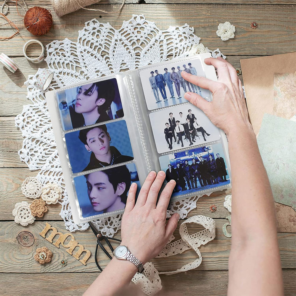 Kpop อัลบั้มภาพโปร่งใส MINI อั - Polaroid Photo Album บทวิจารณ์และราคา